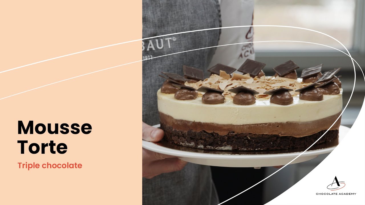 Triple Chocolate Mousse Torte | Dessert