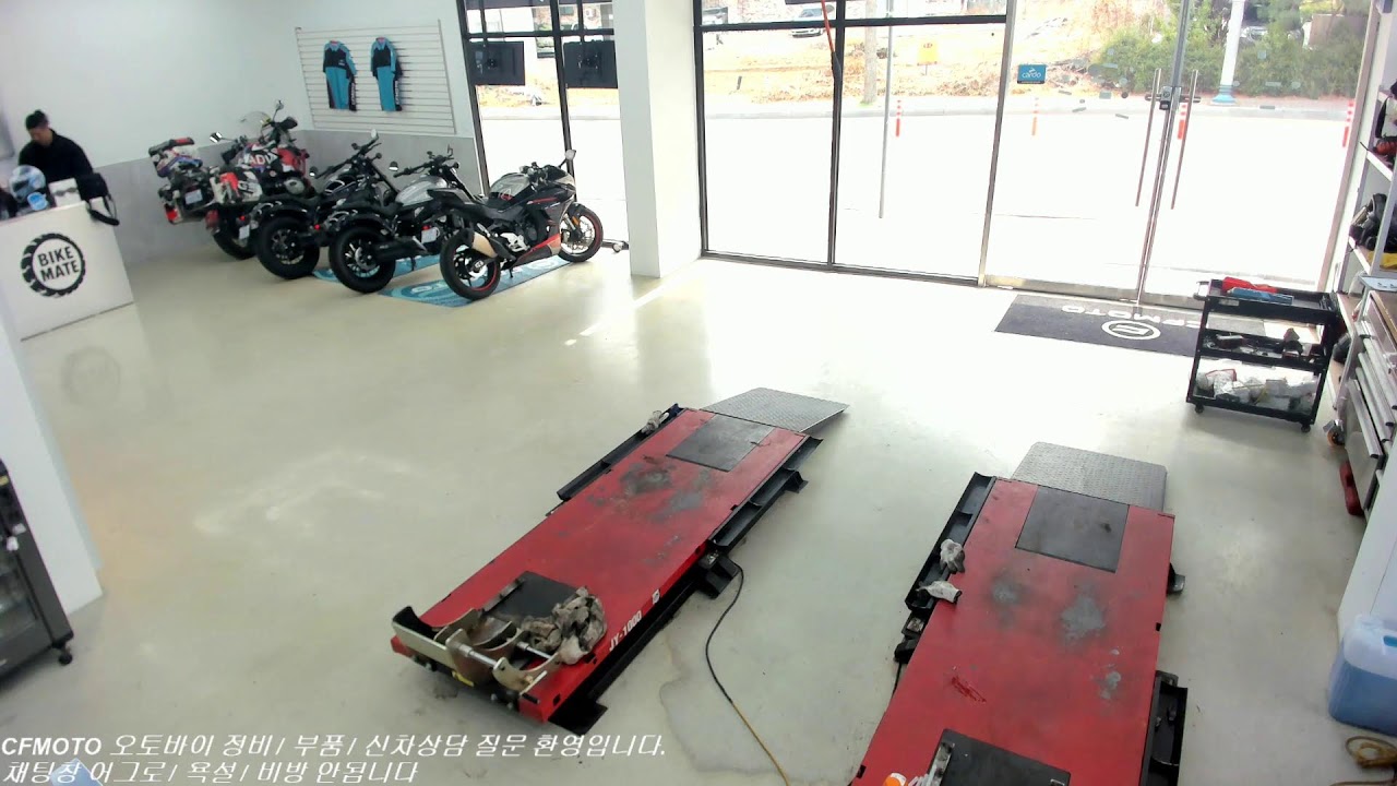 CFMOTO충남 신차 정비 일상