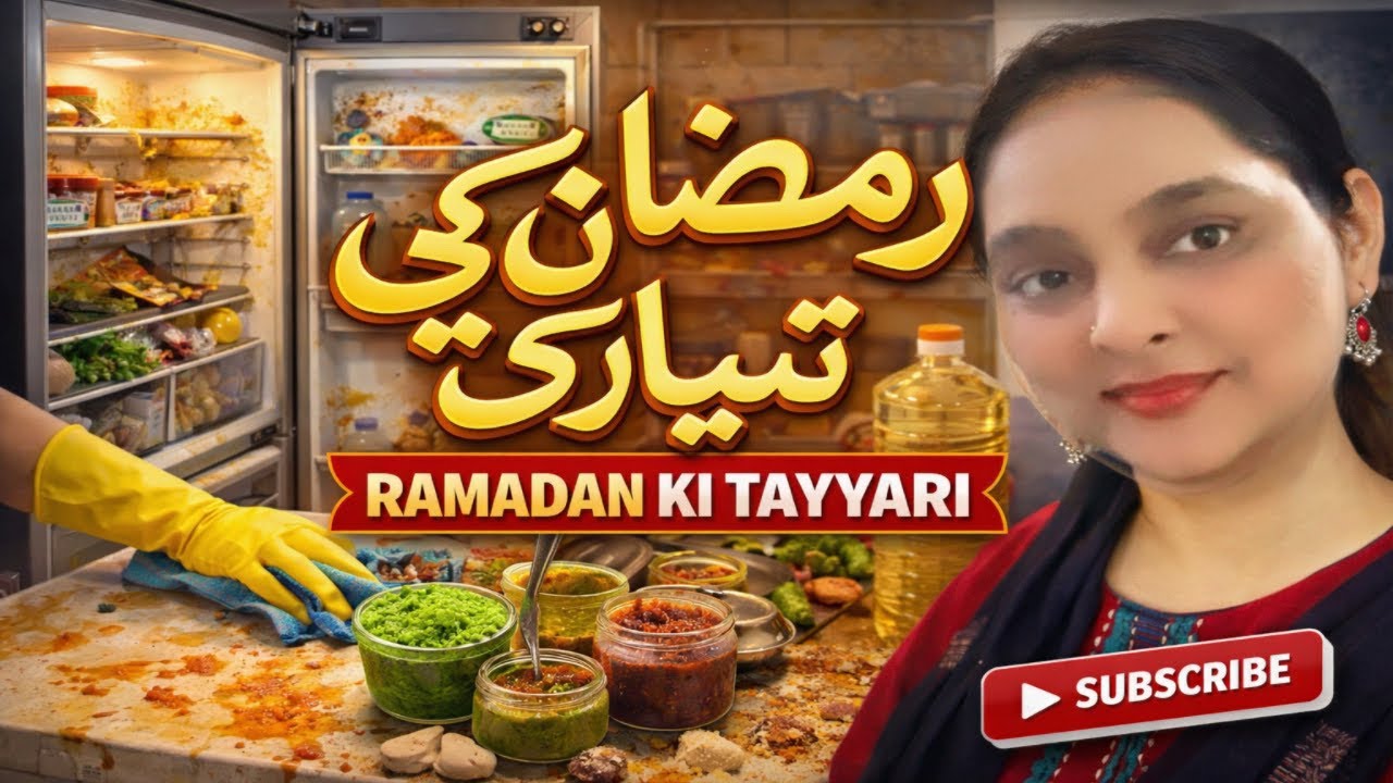 Ramadan Prep Ka Secret 🤯 | Fridge Cleaning + Smart Kitchen Planning