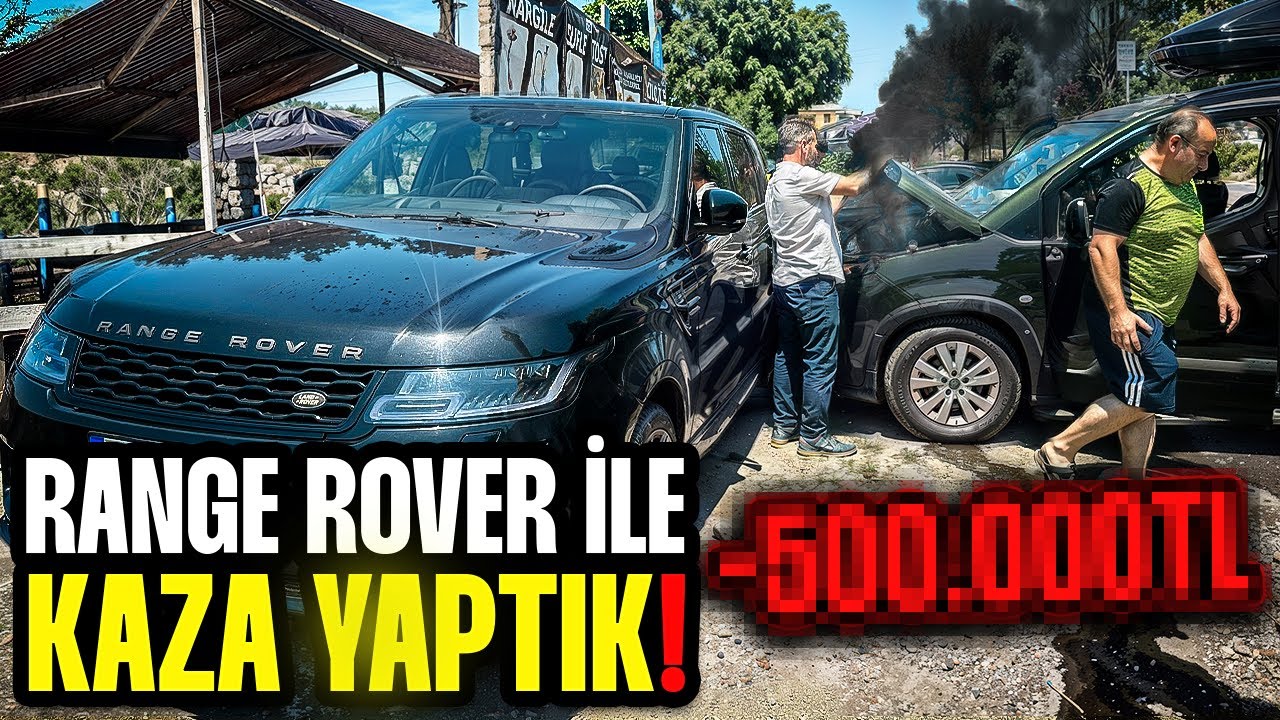 RANGE ROVER İLE KAZA YAPTIK !