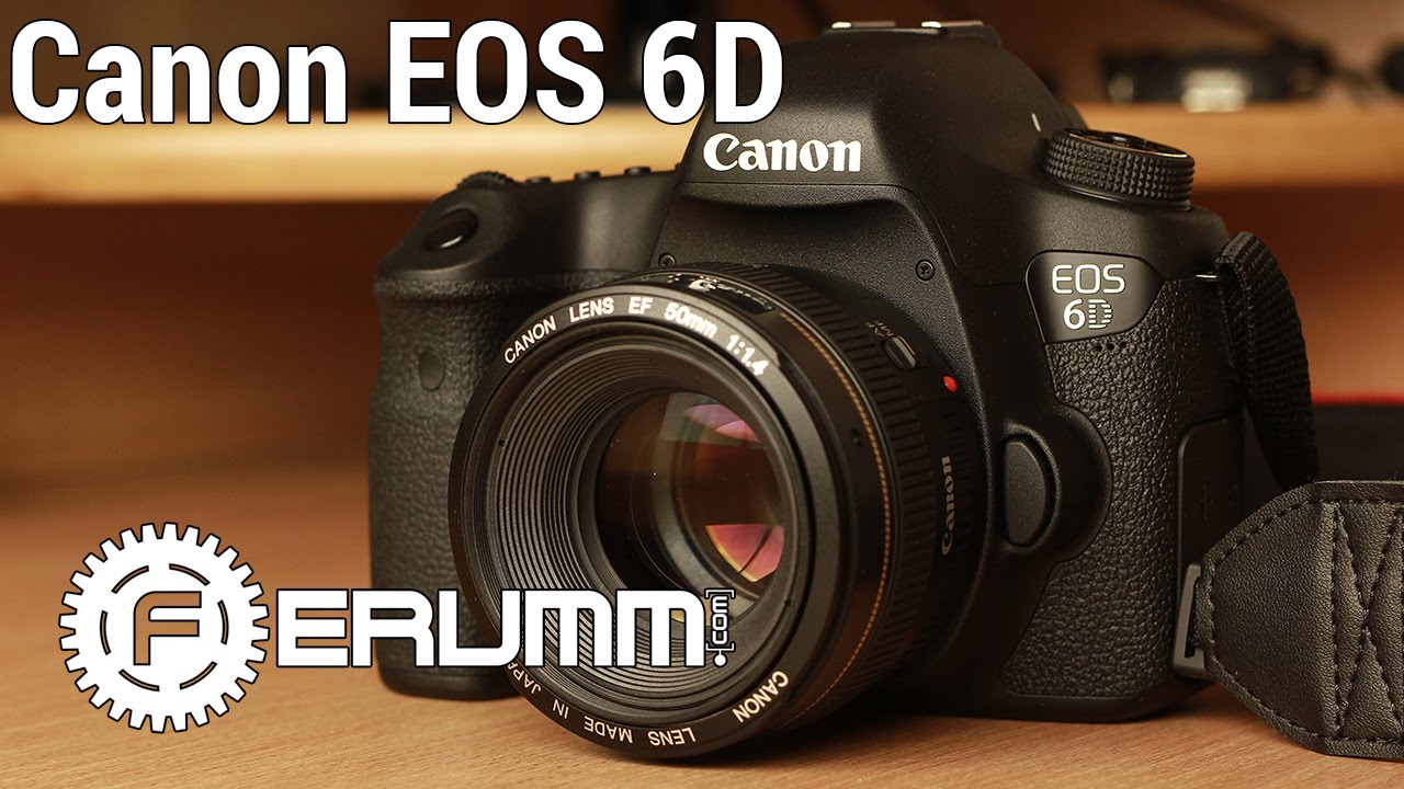 Canon EOS 6D и Canon EF 50mm f/1.4 полный видеообзор. Особенности Canon EOS 6D от FERUMM.COM