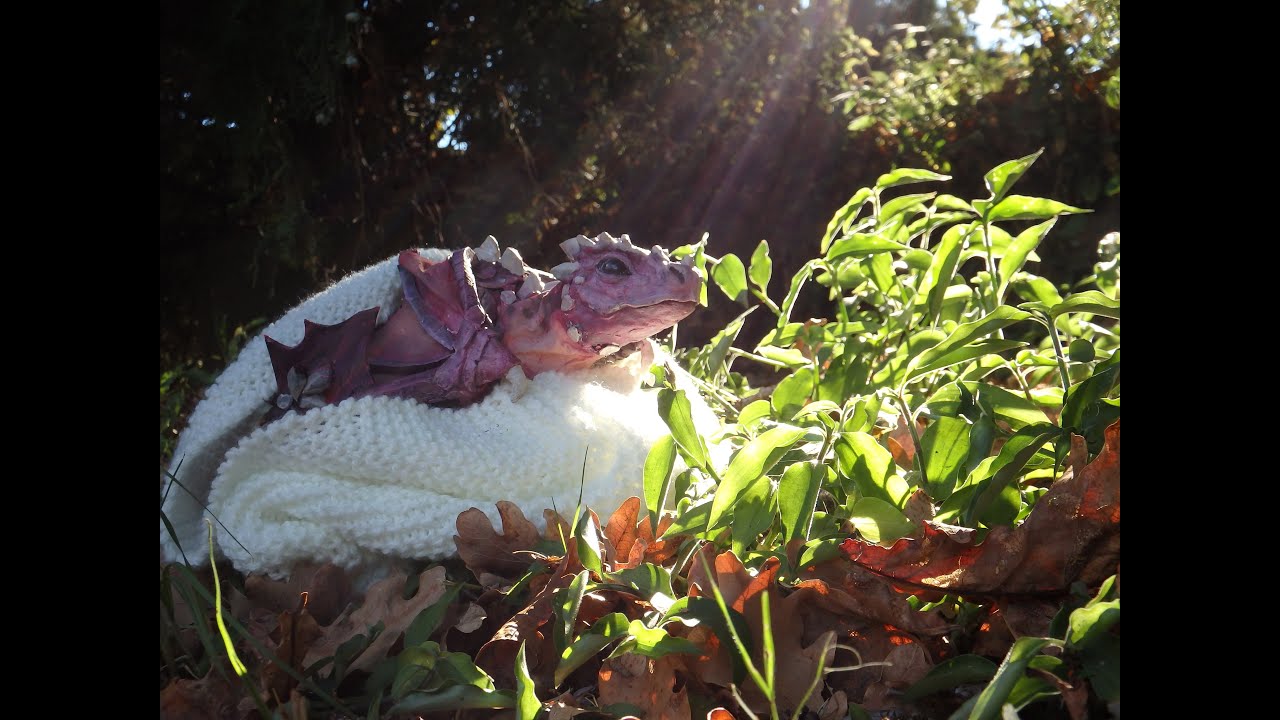 Baby Dragon Puppet