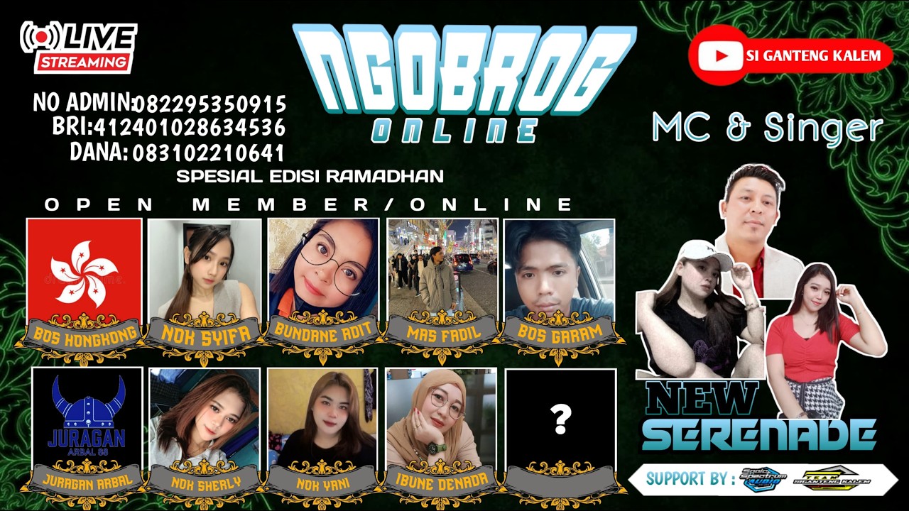 LIVE STREAMING OBROG ONLINE SI GANTENG KALEM || 21 FEBUARY 2026