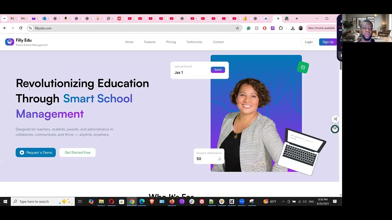 📚 Filly Edu School Management Software Demo | MVP Walkthrough