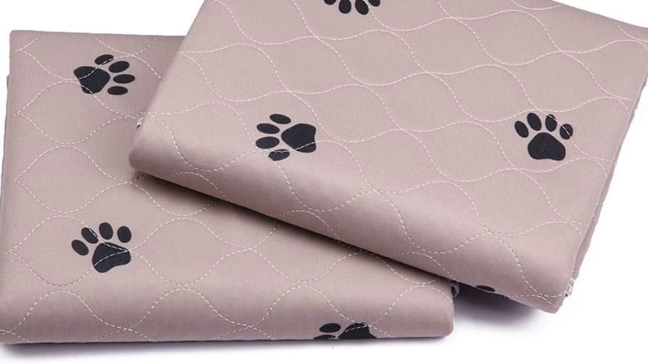 🐶 Reusable Dog Pee Pads & Grooming Gloves – Easy, Eco-Friendly Potty Training!
