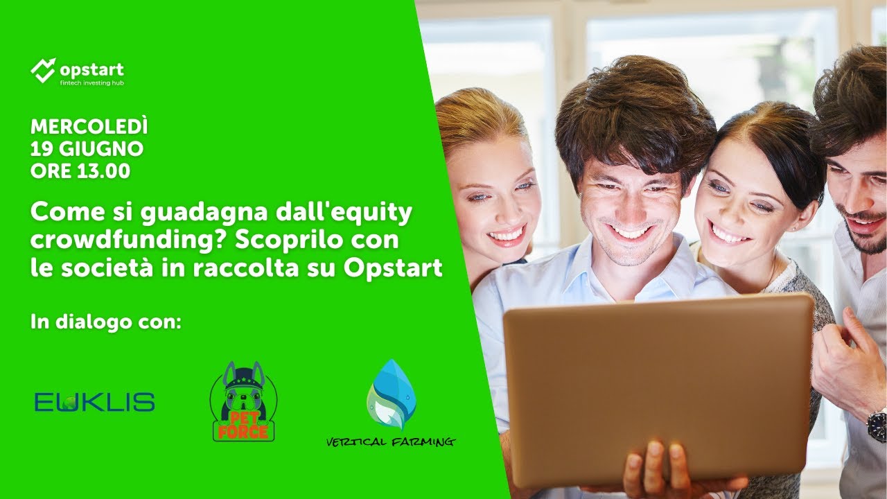 Webinar | Come si guadagna dall'equity crowdfunding