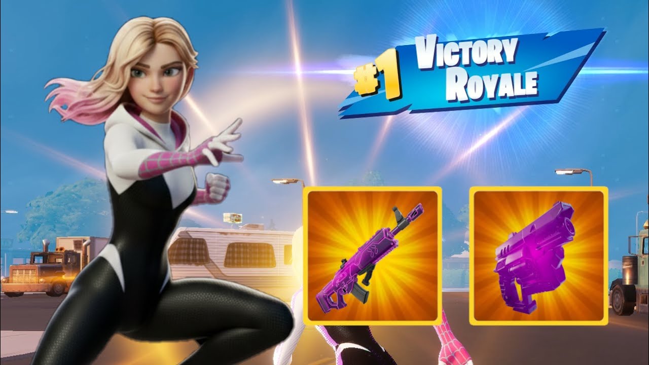 13 Elims! Blitz as Spider-Gwen, Eradicator Hop Rock Fury AR & Eradicator Marksman Wrecker Revolver!