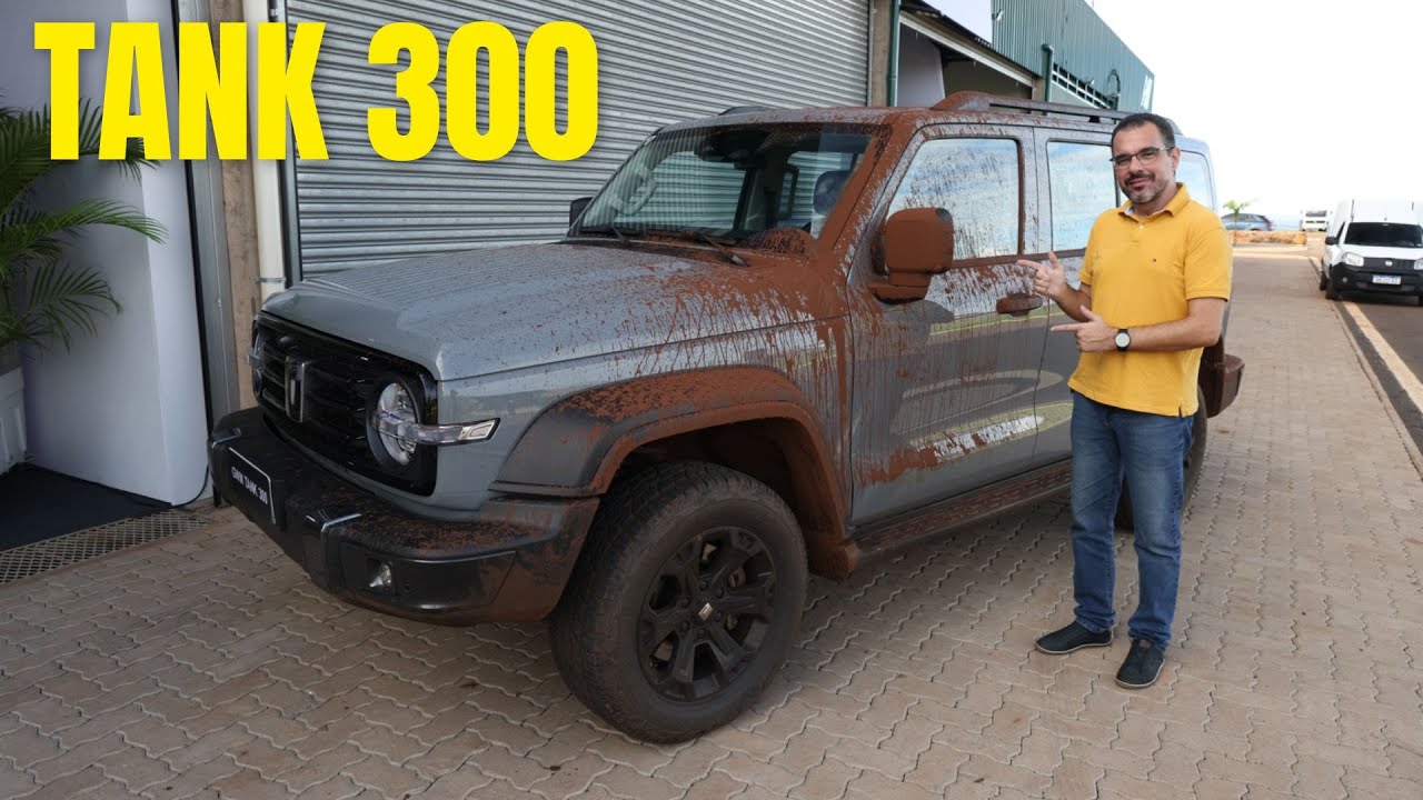 Tank 300 é verdadeiro 4x4 híbrido Plug-in
