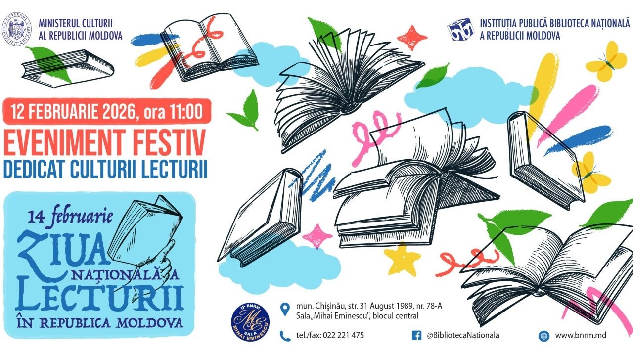 Ziua Națională a Lecturii 2026 | Lansarea Programului „LecturaCentral”, ed a IX-a, 12 februarie 2026