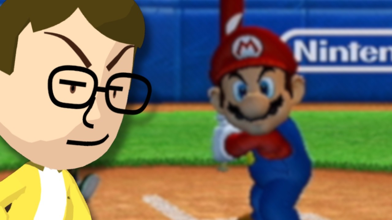 The Mario Super Sluggers challenge mode...