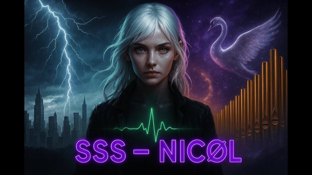 SSS &ndash; NIC&Oslash;L | Official Story Trailer (Storm &middot; Swan &middot; Space) | Cyberpunk Glitch-Pop Series 2025
