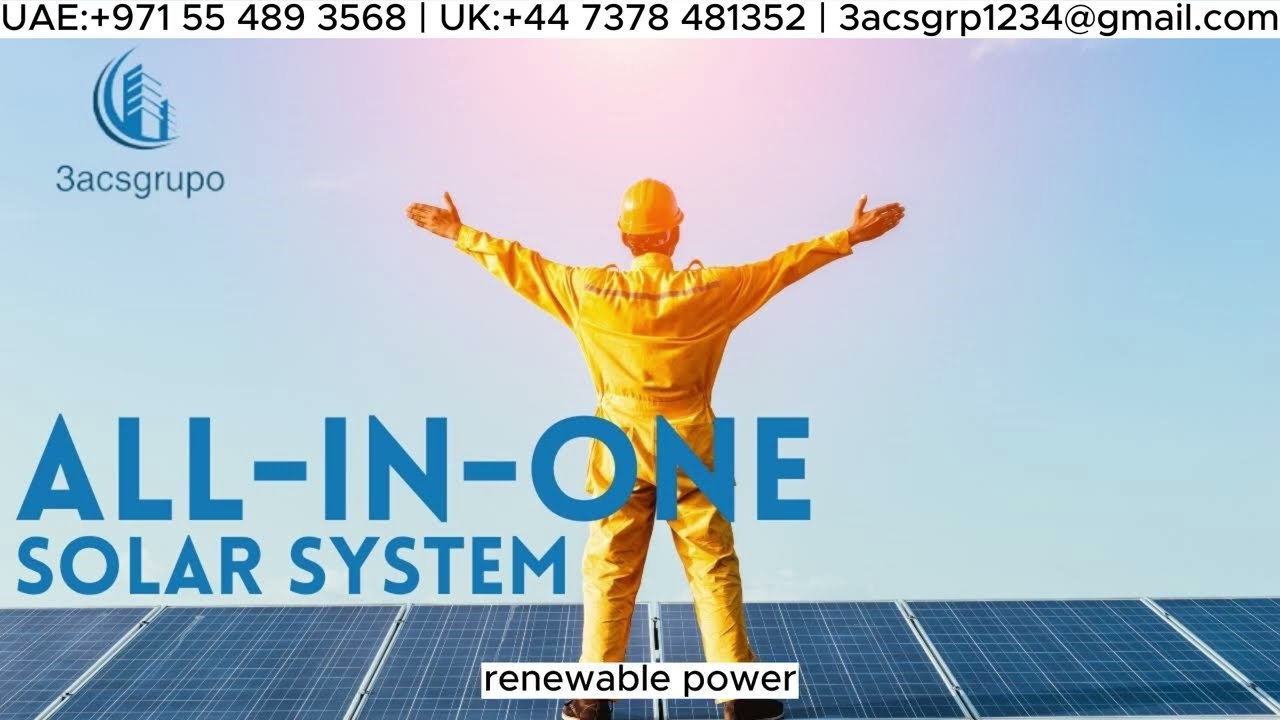All in one Solar System | 3ACSGRUPO