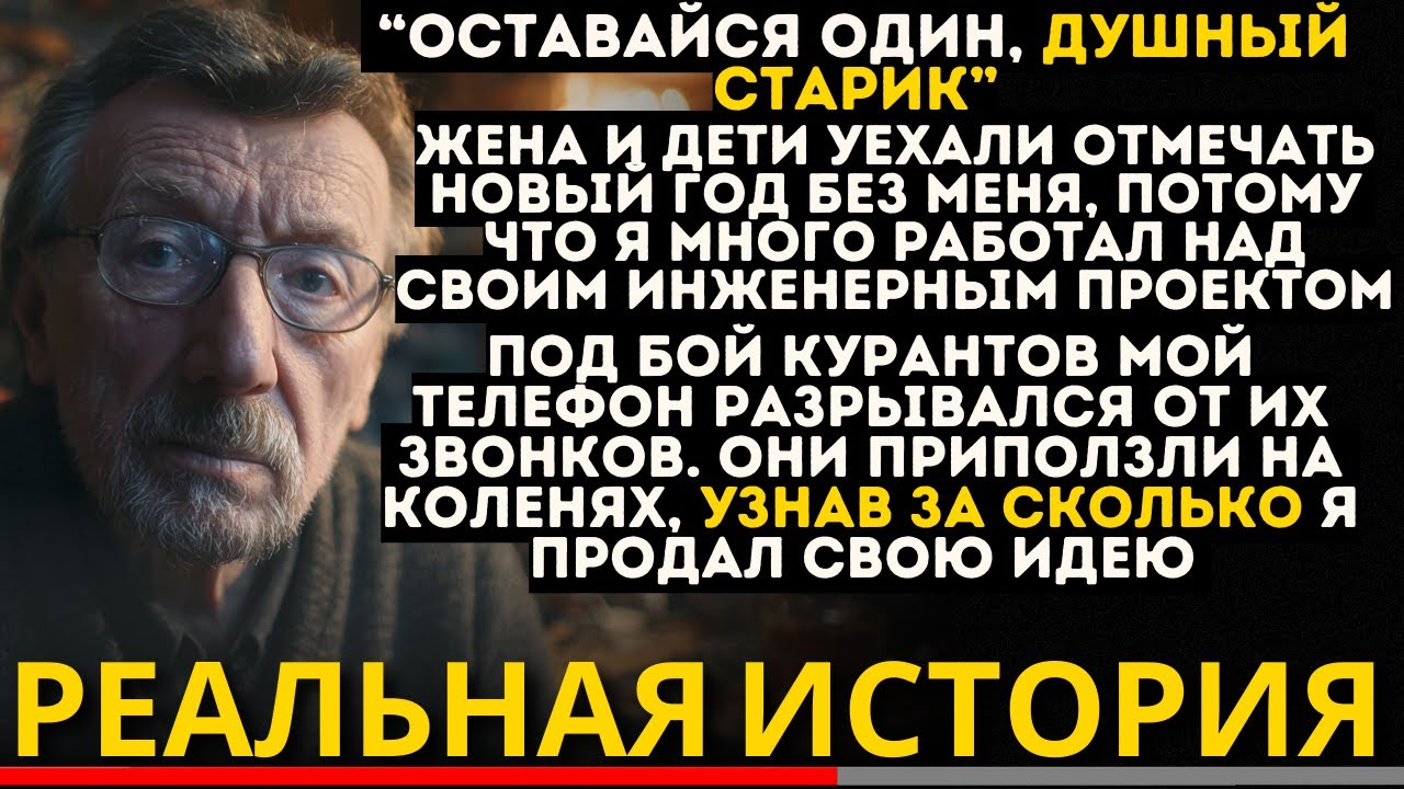 В НОВЫЙ ГОД ЖЕНА НАЗВАЛА МЕНЯ ОБУЗОЙ, НЕ ЗНАЯ, ЧТО Я РАБОТАЮ НАД ПРОЕКТОМ, КОТОРЫЙ ПРОКОРМИТ СЕМЬЮ