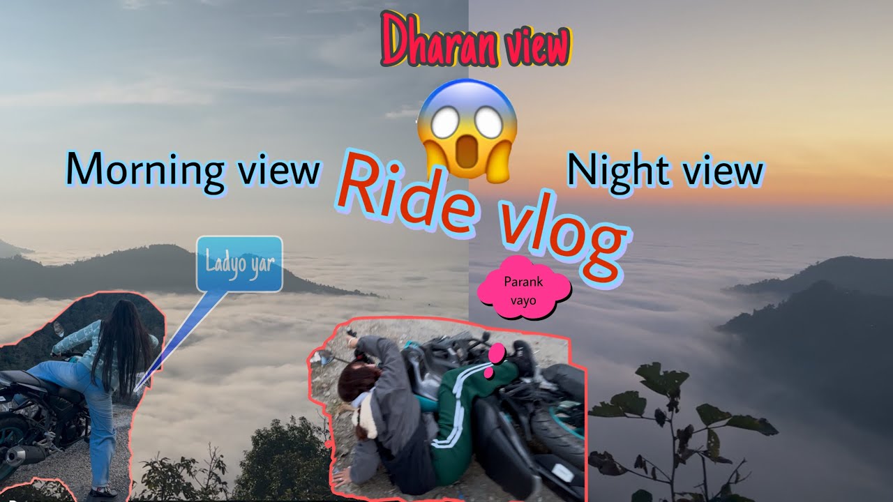Dharan night ra morning view 