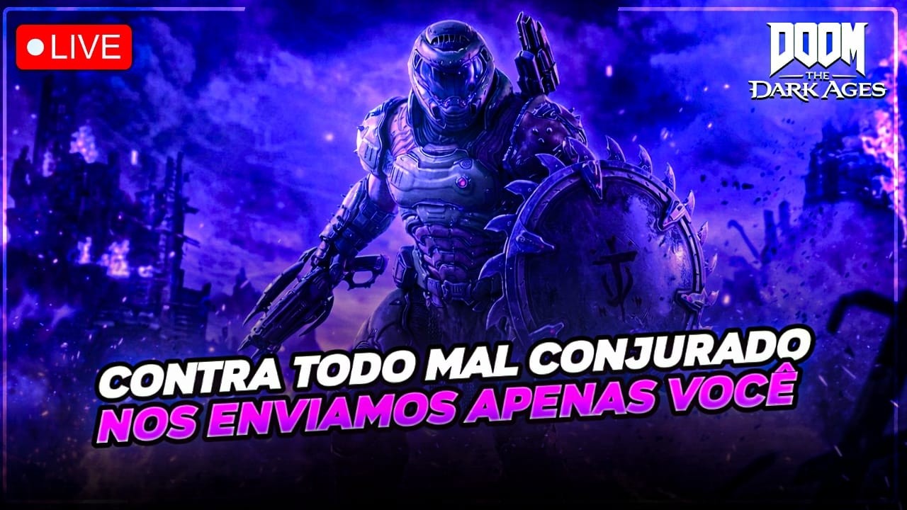 DOOM THE DARK AGES PRIMEIRA VEZ JOGANDO!