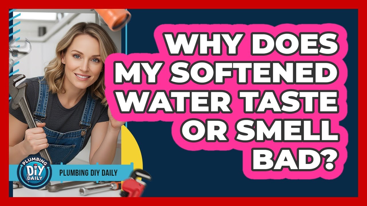 Why Does My Softened Water Taste Or Smell Bad? - Plumbing DIY Daily