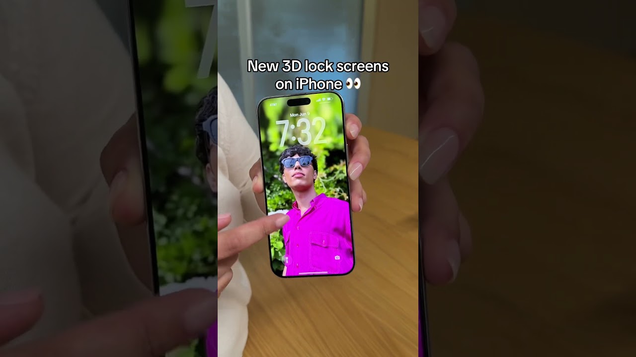 3D iPhone Lock Screens 🤯 iOS 26 Spatial Scene Photos Look So Cool! #ios26