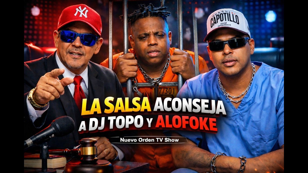 LA SALSA, ACONSEJA A ALOFOKE, A DJ TOPO Y A LUINNY CORPORAN,EN NUEVO ORDEN TV SHOW