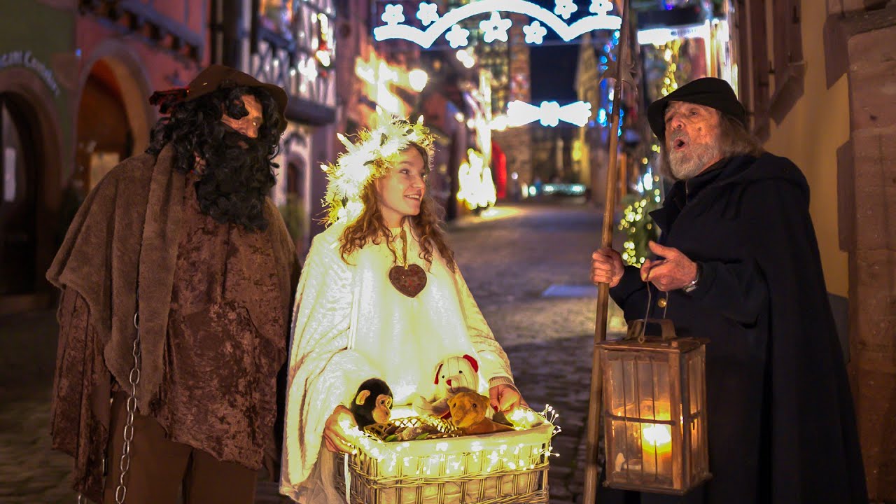 Christkindel et Hans Trapp en Alsace, une tradition de Noël oubliée.