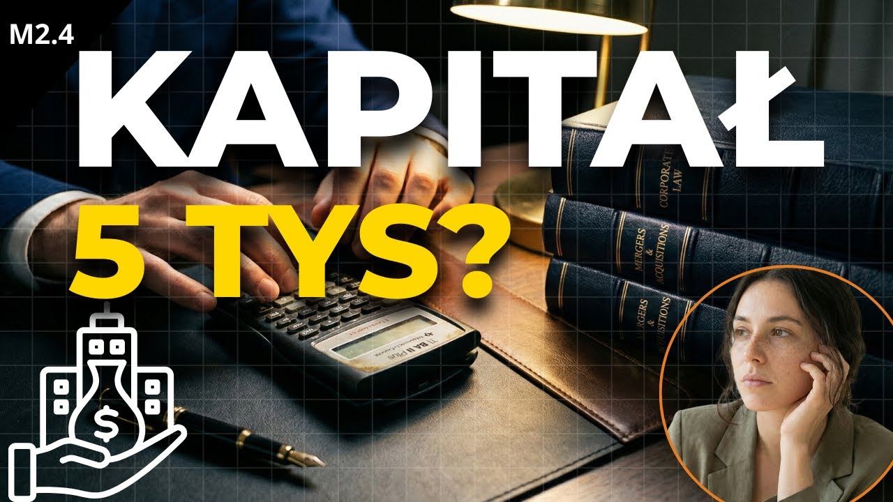 Kapitał 5000 zł? Dlaczego banki Cię wyśmieją (i nie dadzą leasingu).