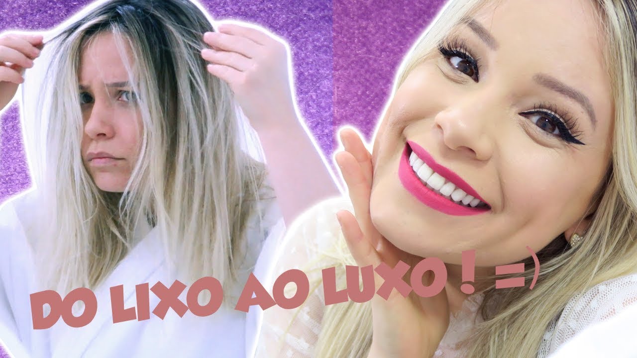 FICANDO LINDA EM 3 MINUTOS!! =) (do LIXO ao LUXO!)