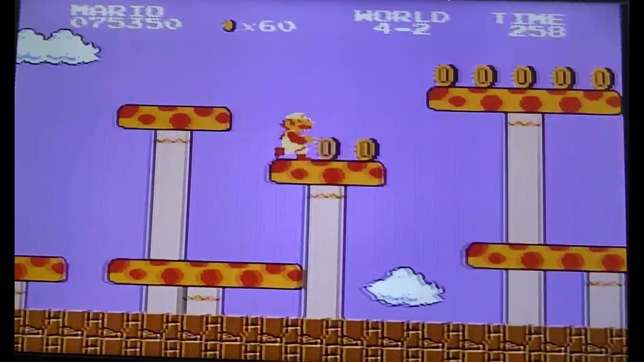 Super Mario BROS. NES Retro game