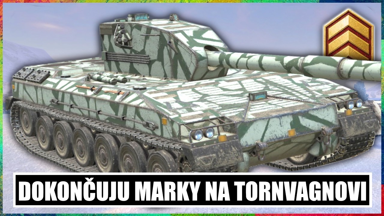 🔴 Dokončuju marky na Tornvagnovi » Později Kanonenjagdpanzer, protože je BROKEN a neskutečně mě baví