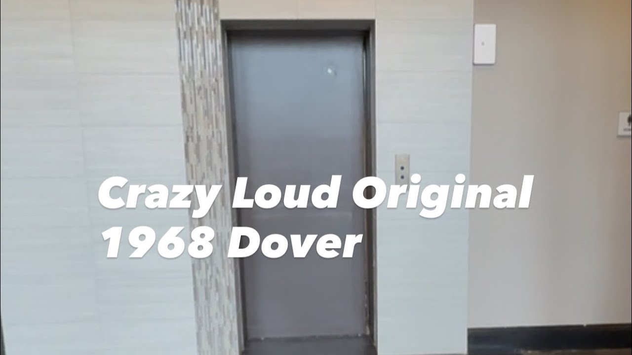 VERY LOUD Dover Black Button Hydraulic Elevator @ 7800 Metro - Bloomington, MN