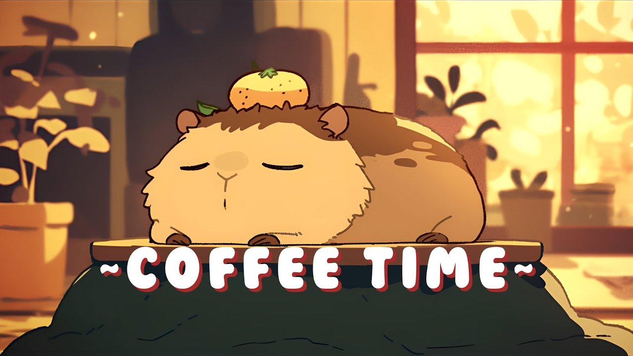 Capybara Study Beats - Relaxing Jazz Hop Collection ~ Warm Feelings ~ 🦫 🌙 📖