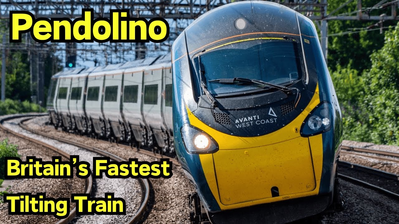 Class 390 Pendolino: Revolutionising Rail Travel on the UK’s West Coast Main Line  #pendolino #fyp
