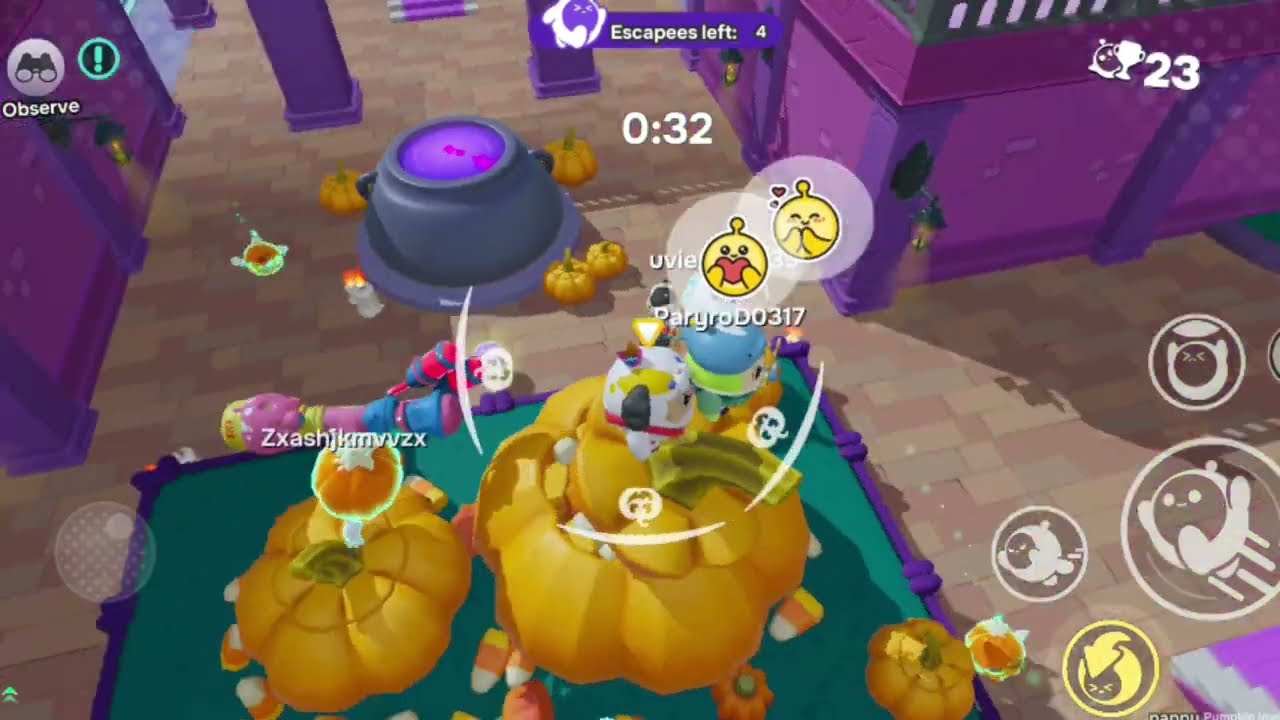 🎃 Eggy Party Pumpkin Survival! Can We Escape the Challenge? 🥚🔥