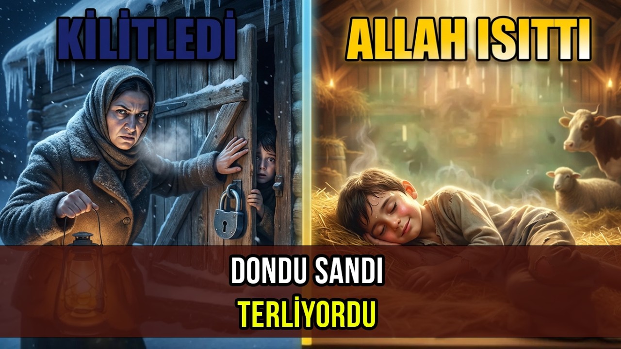 SOĞUKTA AHIRA KİLİTLENEN YETİM DONMADI! | İbretlik Dini Hikaye