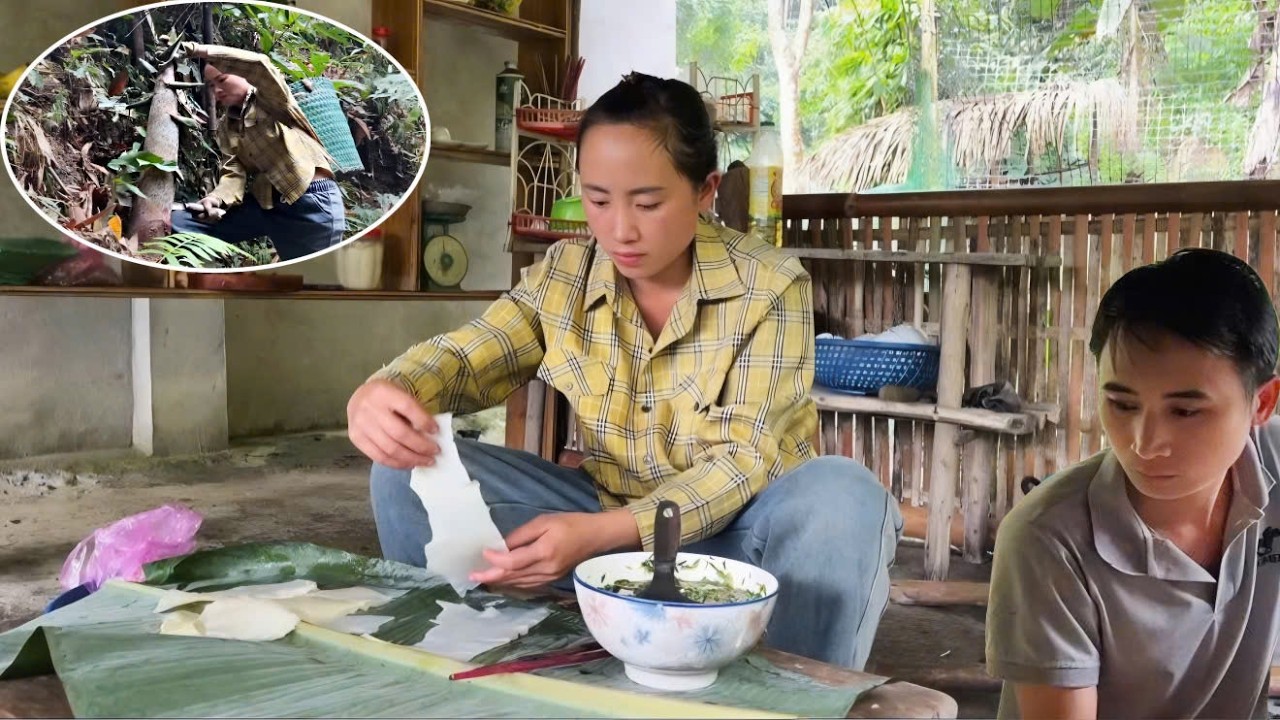 Tu's wife went to dig up bamboo shoots and prepared a wonderful dish from them