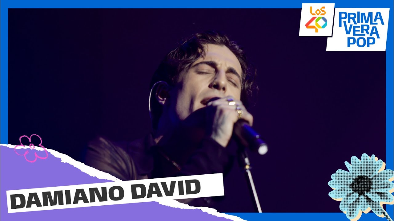 DAMIANO DAVID - Born with a broken heart | En directo en LOS40 Primavera Pop 2025