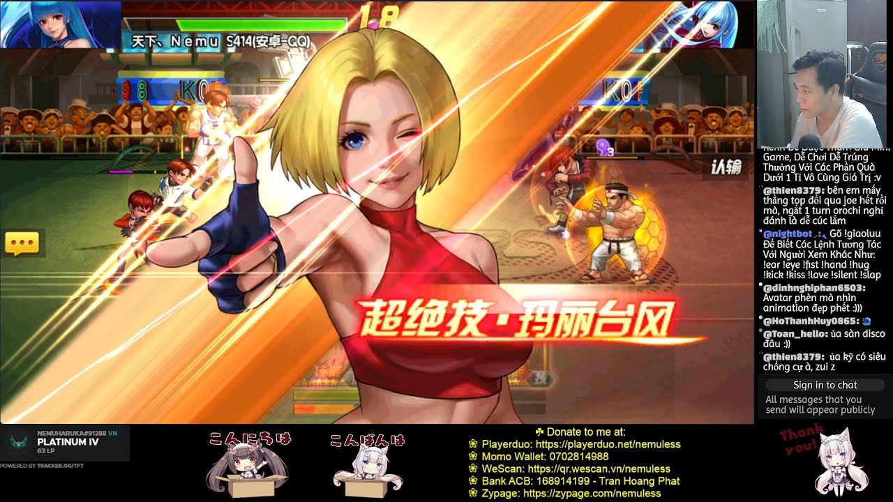☘ Тестирование нового бойца KOF98UMOL на китайском сервере - Возвращение Мэри (Rebirth Mary) - Ne...