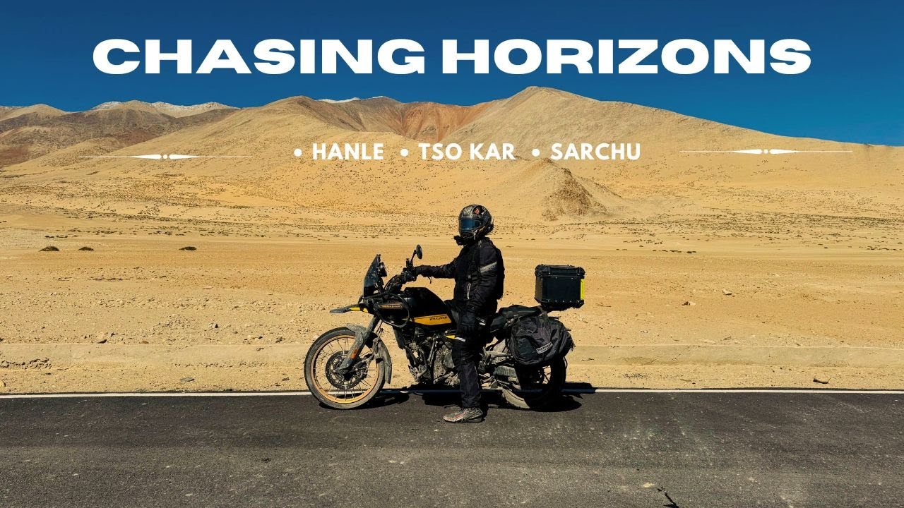 Epic Ride: Hanle ➝ Sarchu | Tso Kar Lake & Pang Adventure Ladakh 2025