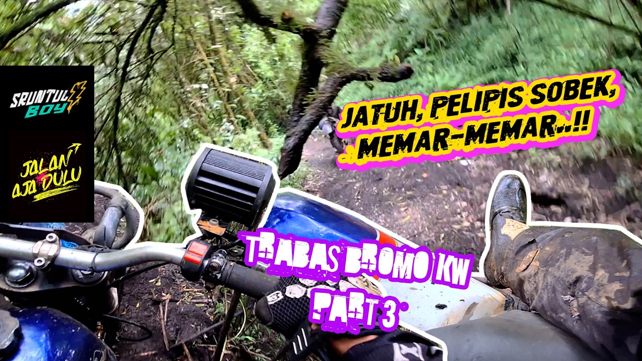 Banyak yang tumbang di track Bromo KW ‼️(Gunung Guntur part 3)