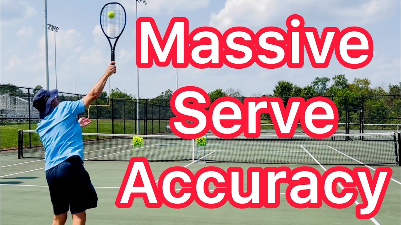 How To Gain Massive Serve Accuracy (Tennis Practice Drills)