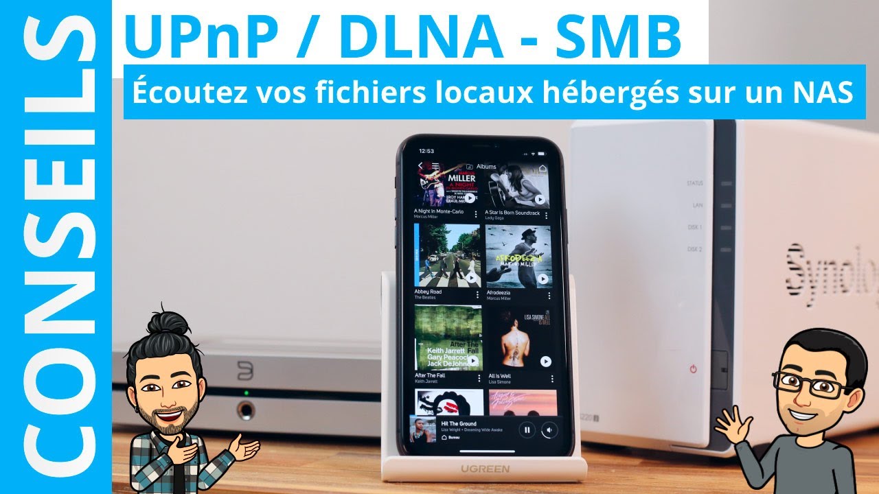 Comment écouter vos fichiers audio stockés sur un NAS ? (UPnP/DLNA, Samba)