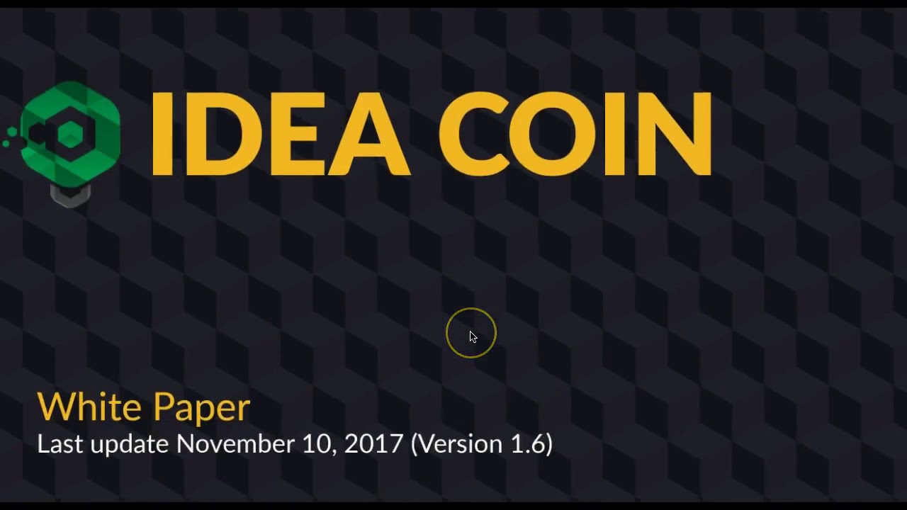 IDEACOIN   IDEA COIN REVIEW ICO STARTS SOON