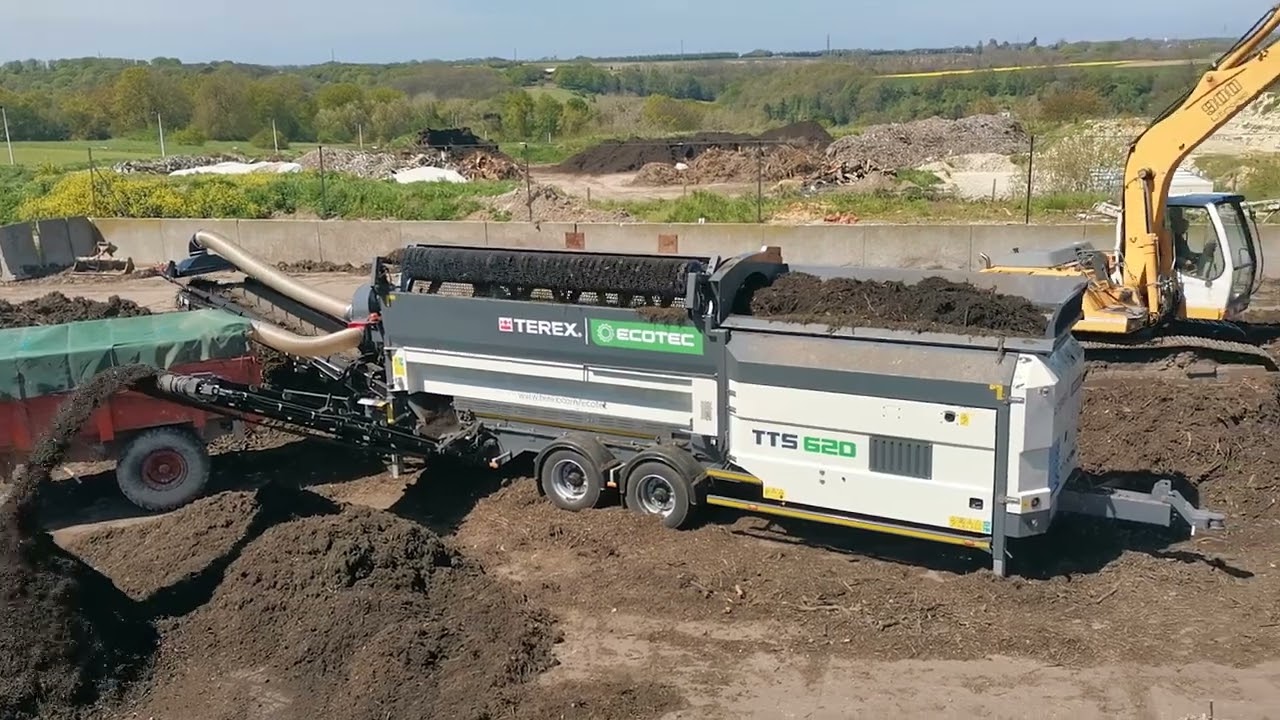 Crible à trommel TEREX ECOTEC TTS620