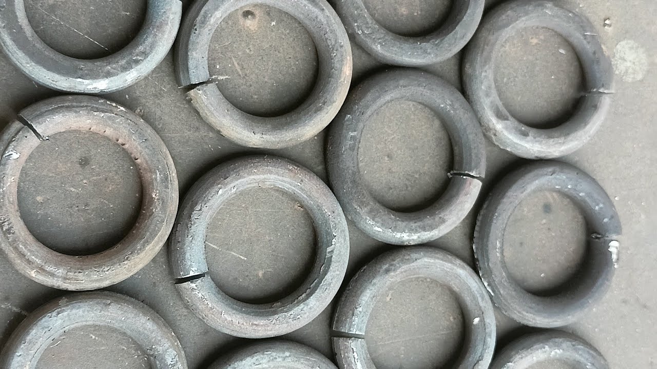 Simple ideas for Round Bar Ring Making | How To Bend Metal Bar At Home | metal bender diy