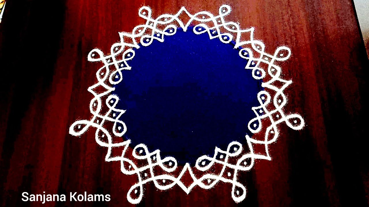 4142🌺Deepavali special easy Simple Beautiful and Traditional KambiKolam🌺BegginersRangoli🌺Fridaymuggu