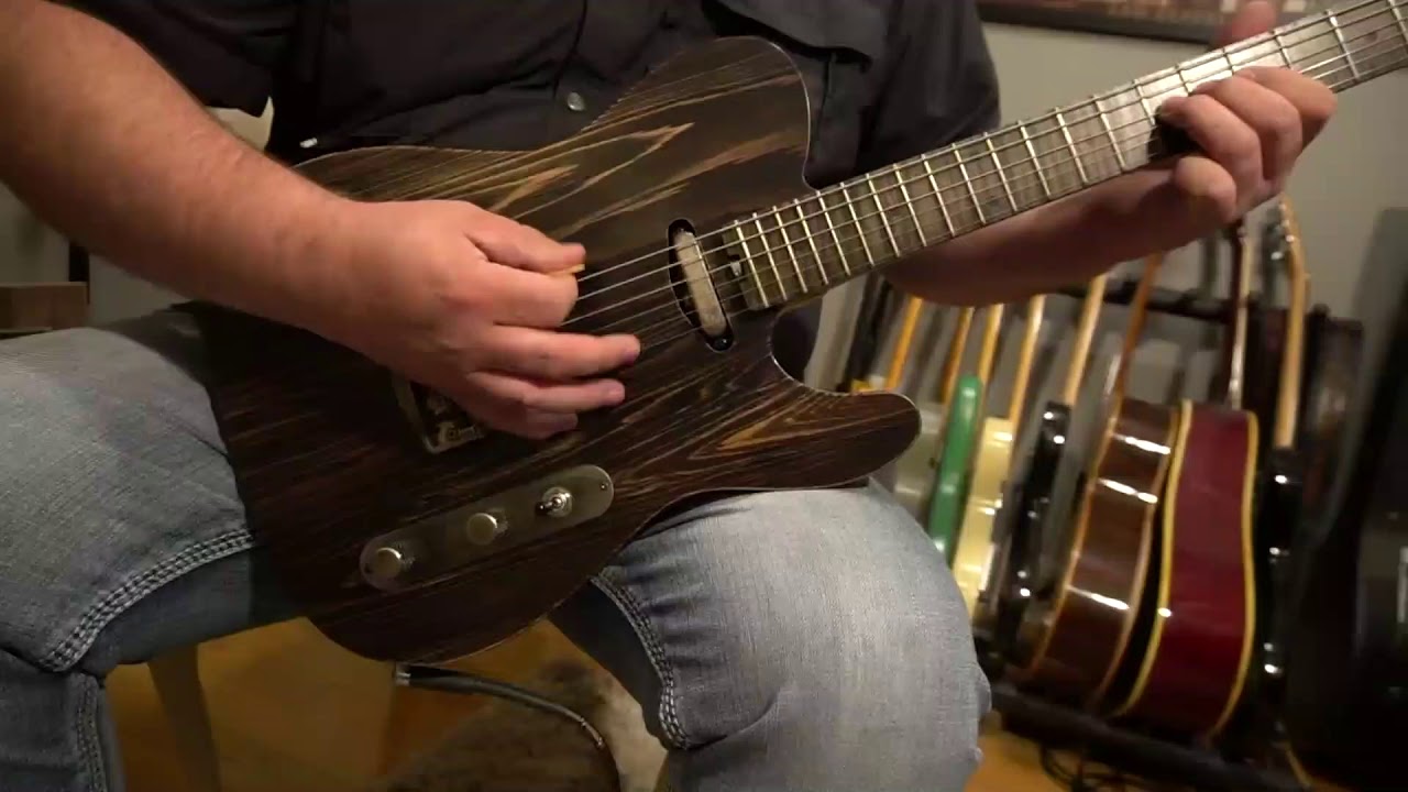 Lucky Dog guitar owned by Chris from Blackstone Cherry
