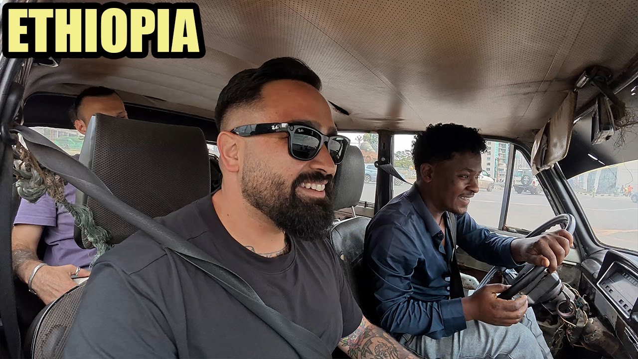 Внутри старейшей кофейни Эфиопии в Аддис-Абебе 🇪🇹 (Yesoul G1M Plus)