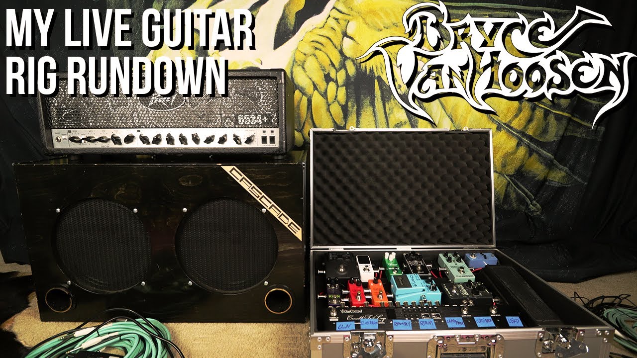 My Live Guitar Rig Rundown