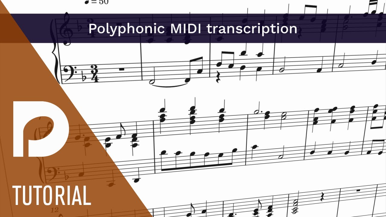 Polyphonic MIDI transcription | Introducing Dorico 4