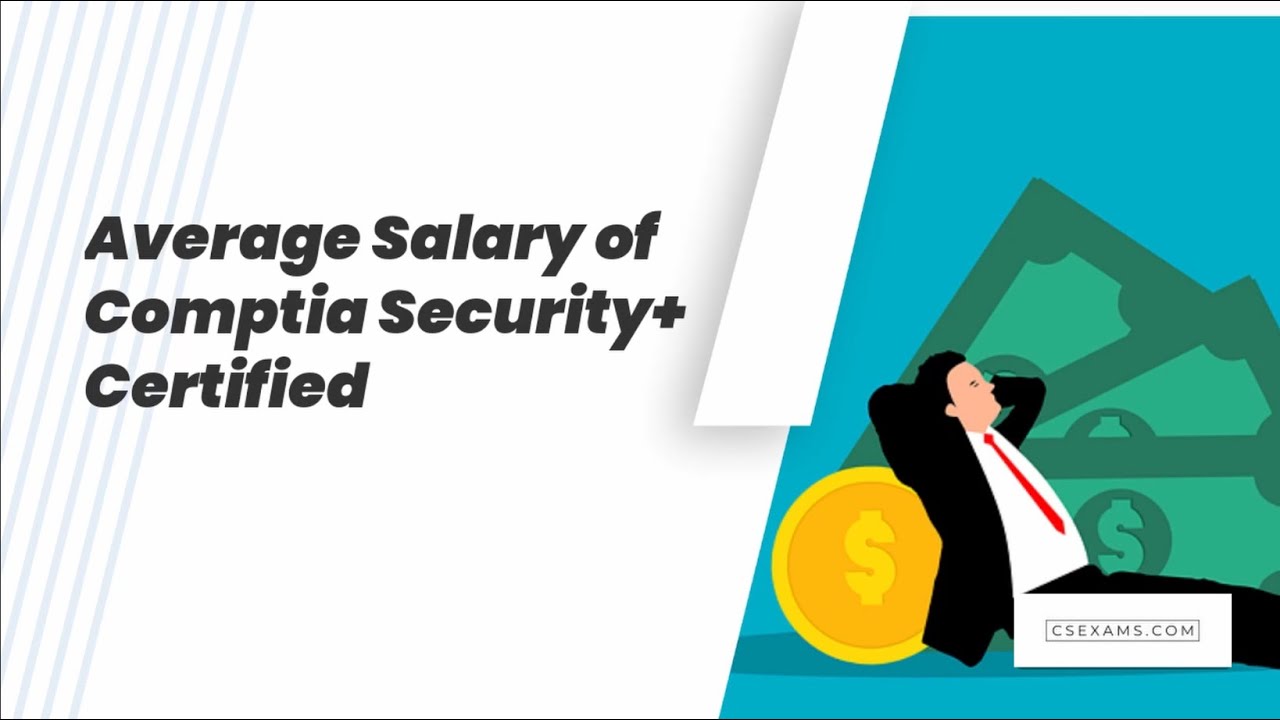 How much salary a Comptia Security+ certified gets?