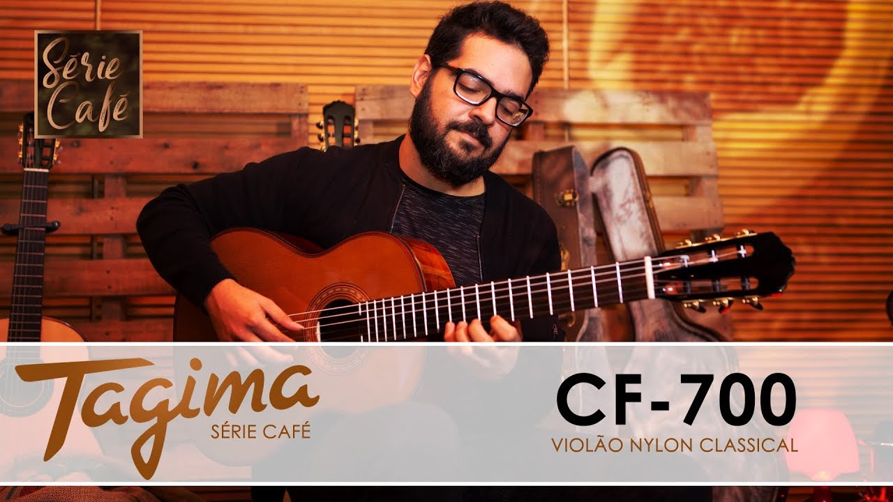 CF-700 S&eacute;rie Caf&eacute; - Viol&atilde;o Nylon Classical