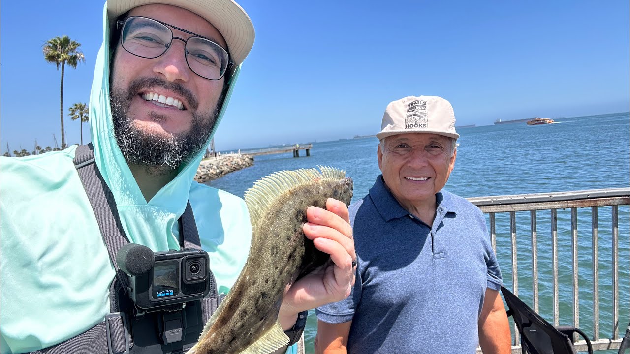 Fishing for California Halibut with my Dad | Long Beach 